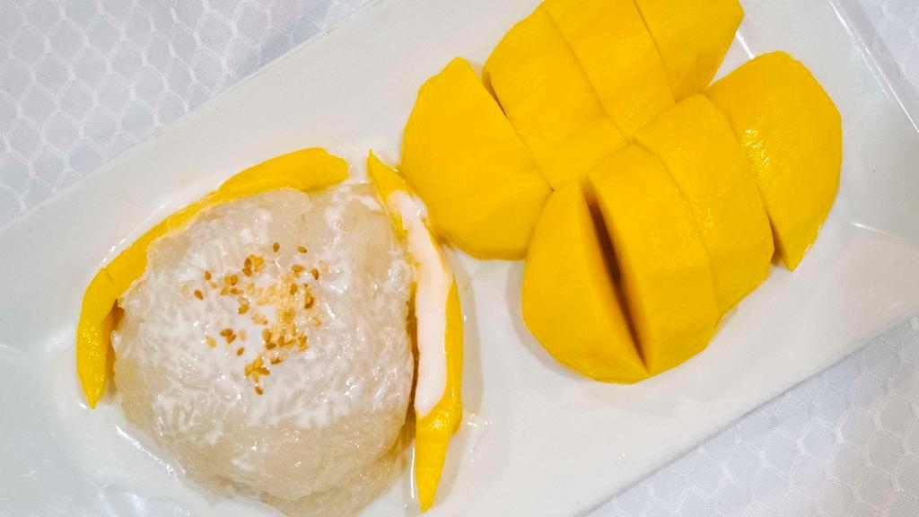 Mango With Sticky Rice · * 
 
*Seasonal