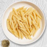 Byo Vegan Penne Mastah · Fresh penne pasta cooked with your choice of vegan sauce and toppings.