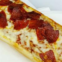 Pepperoni Pizza · French bread pizza