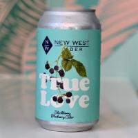 Blackberry Cider  · 12oz. Can. From New West Cider. True Love Blackberry + Blueberry Cider. Made with NW Apples....