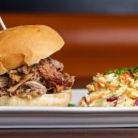 Pulled Pork Sandwich · Most popular. Includes pickles. No Cornbread.