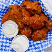 Chicken Wings Ala Carte · Crispy Chicken Wings dipped in your choice of wing sauce or simply seasoned with salt and pe...