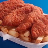 5 Piece Cajun Fish 'N Chips · Alaska True cod breaded in our Cajun seasoning served with French fries.