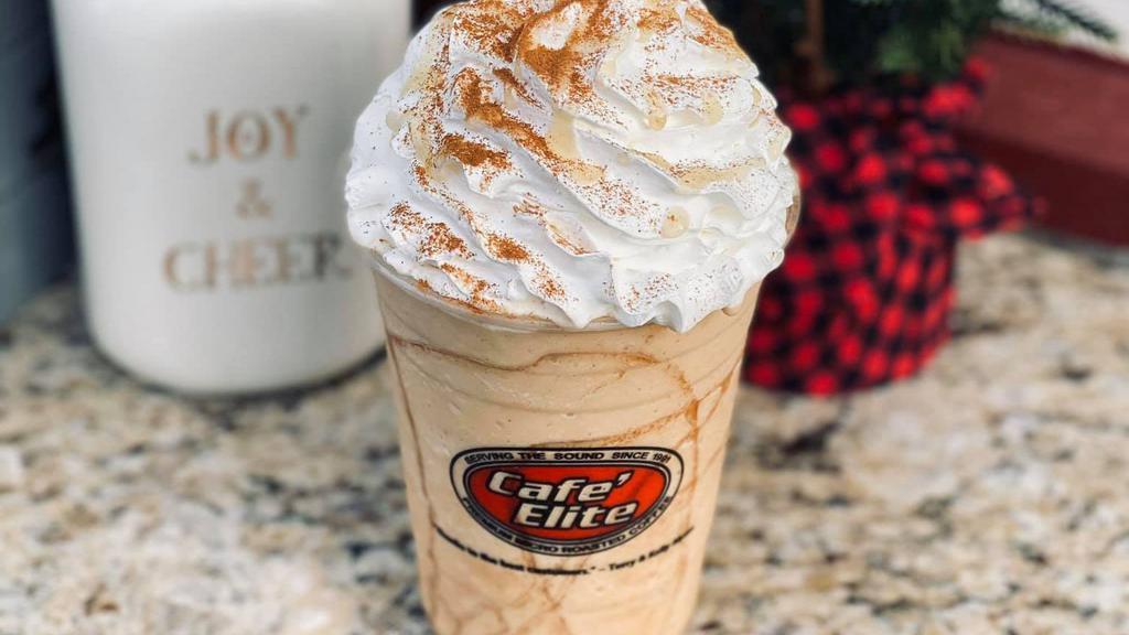 Frappe (16 Oz) · Blended ice coffee.