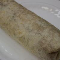 Sudadero Burrito · Mexican Style Brisket Burrito