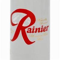 Rainier Pounder · Macro Brew, Micro Price.
16oz - SEATTLE, WA - 4.6% ABV