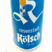 Rosenstadt - Kölsch · Rosenstadt Kölsch Style-Ale is brewed with German malt and hops to help create a cracker mal...