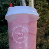 Strawberry Slushie · strawberry blended with ice, option to add ice cream for .75