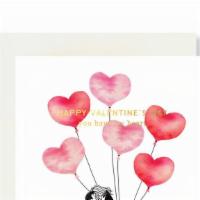 Balloons Valentines Card · akr Design Studio
Send this beautiful Valentines Day card to your loved one! Gold foil stamp...