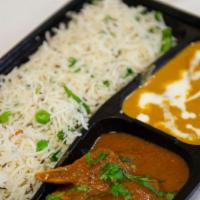 Lunchbox -Non Veg (Only In Afternoon) · Rice, dal + chicken, raitha, naan