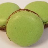 Chocolate Mint Macarons · So delicious our MACARONS come in tons of awesome flavors.
Price listed if for each cookie.