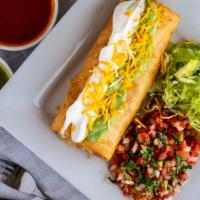 Special 4: Chimichanga · Your choice of meat: shredded chicken, or ground beef, or shredded bf (cooked with veggies)....
