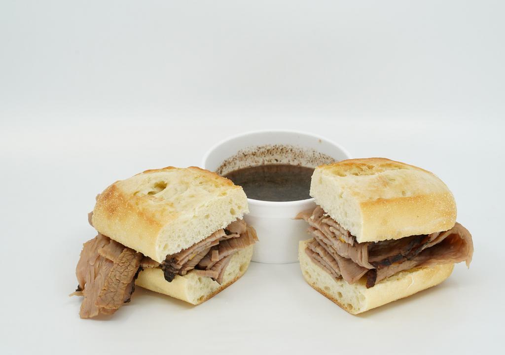 French Dip · Roast Beef on French Roll with AuJu