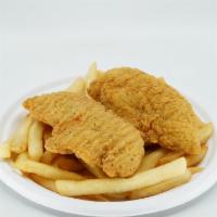Chicken Strips (2) With Fries · 