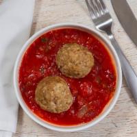 Italian Meatballs · House-made meatballs. Served in our house-made tomato sauce.