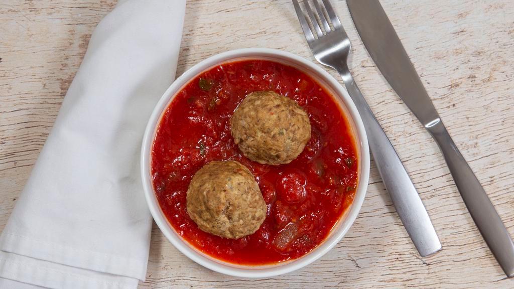 Italian Meatballs · House-made meatballs. Served in our house-made tomato sauce.