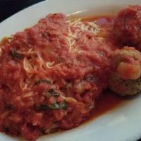 Pasta With Tomato Sauce · Your choice of Pasta topped with our House-made Tomato Sauce.