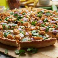 Halal Chicken Tikka Masala · This pizza has our signature tikka masala sauce, Halal Tikka Masala Chicken Breast, fresh di...