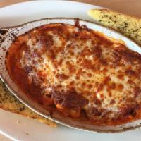 Baked Cheese Tortellini · In our special marinara sauce, smothered in mozzarella and parmesan cheeses.