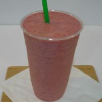 Strawberry Lacy · Strawberry fruit,yogurt and ice .