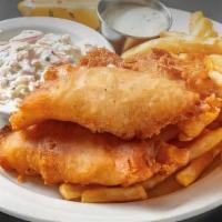 Fish And Chips · house made beer batter cod with fries and our signature tartar sauce