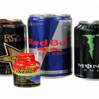 Energy Drink · Rockstar, Monster.
