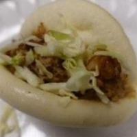 Steamed Bun Kalua Tacos (3) · Tacos only. Does not come with rice and mac salad
