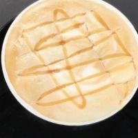 Caramel Macchiato · Shots of espresso perfectly blend with steamed whole milk and vanilla syrup. Topped with a d...