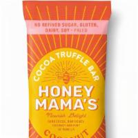 Honey Mama'S Coconut Cocoa Truffle Bar 1.25 Oz · Finely shredded coconut and the subtle sweetness of honey immersed in Dutch cocoa powder giv...
