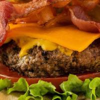 Bacon Cheese · 1/4 lb beef patty with bacon, american cheese, onion, pickle, lettuce, tomato, ketchup, mayo...