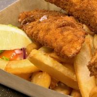 Fish & Chip · Panko breaded cod with fries.