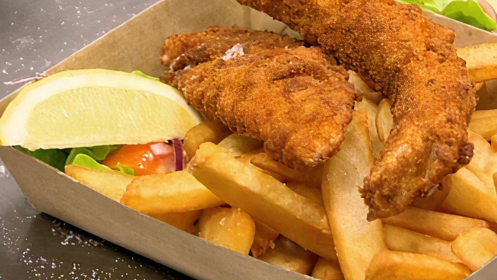 Fish & Chip · Panko breaded cod with fries.