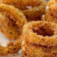 Onion Rings · Panko breaded homemade style onion ring.