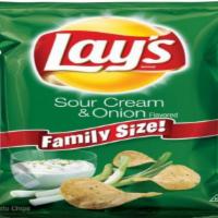 Lays Onion&Sour · Family Pack.