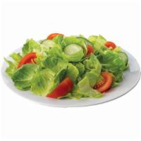 Green Salad · Lettuce, tomatoes, onions, and peppers.