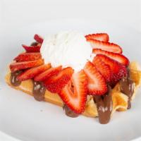 Nutella Love · Nutella, your choice of fruit and housemade whipped cream.