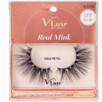 I-Envy Vluxe Lash #Vlec10 Gold Petal · Made of Real Mink Eyelash 
Extensions. Drama and Flare- Full thickness and volume to maximiz...