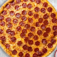 Puerto Pepperoni Pizza · Mozzarella cheese,  house special tomato sauce, pepperoni, and special blend of cheese baked...