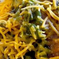8    Beans, Cheese, And Green Chile · 