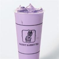 Taro Milk Tea · Taro flavor milk tea with non-dairy creamer only.