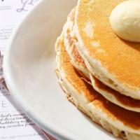 Classic Pancakes · A time-honered classic. Homemade fluffy pancake. Vegetarian.