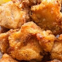 Karaage · Japanese style fried chicken with sesame sauce