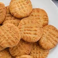 Peanut Butter Cookie · How do you take an already Bomb peanut butter cookie and make it better? Dip it in Ghirardel...