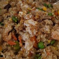 L5  Combination Fried Rice · Chicken, beef, and shrimp with vegetables