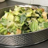 Caesar Salad · romaine, parmesan, garlic croutons, . imported white anchovies, house Caesar dressing