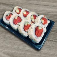 Spicy Tuna Roll (8)* · Spicy Tuna, Cucumber

This item may contain raw or undercooked ingredients. Consuming raw or...