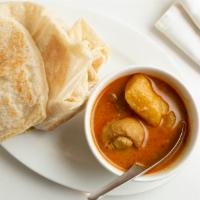 Roti Canai · It's the all-time favorite malaysian crispy Indian style pancake. Served with curry chicken ...