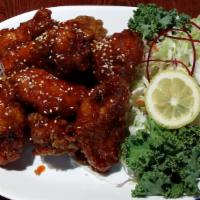 Sweet & Spicy Chicken Wings · 양념치킨