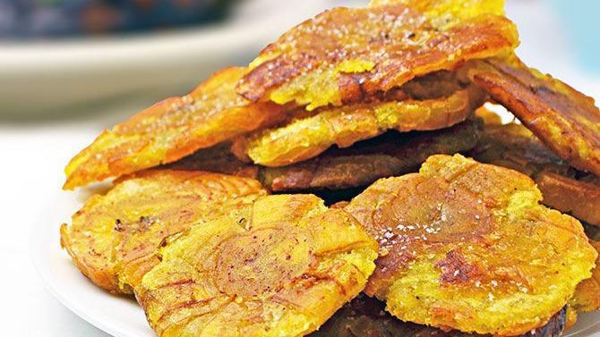 Fried Green Plantains · 5 Piece.