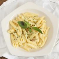 Penne With Alfredo · 